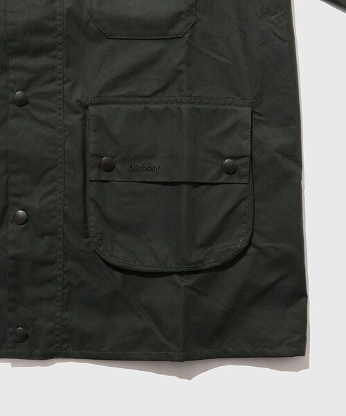 ADAM ET ROPE'（アダムエロペ）の「【Barbour/バブアー】OS SOLWAY WAX JACKET（その他アウター・メンズ・ブラック/カーキ・36/38/40）」の13枚目の写真
