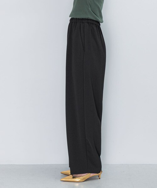 URBAN RESEARCH ROSSO（アーバンリサーチロッソ）の「ELENDEEK　GEORGETTE RELAX PANTS（その他パンツ・レディース・O.WHT/BLK・1/2）」の16枚目の写真