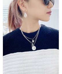 GYDA | 3連クロスコインネックレス(ネックレス)