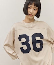 ADAM ET ROPE' | 【Oblada(オブラダ)】別注 FOOTBALL TEE(Tシャツ/カットソー)