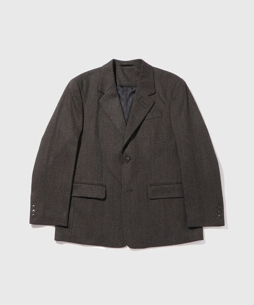 ADAM ET ROPE'（アダムエロペ）の「【mfpen/エムエフペン】Estate Jacket（テーラードジャケット・メンズ・ダークブラウン・L/M）」の2枚目の写真