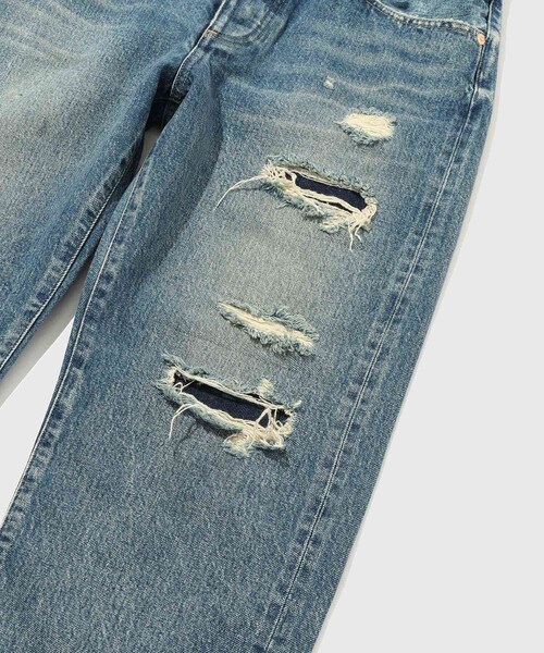 ADAM ET ROPE'（アダムエロペ）の「【TANAKA/タナカ】STRAIGHT JEAN TROUSERS 60B（デニムパンツ・メンズ・ブルー系・28/30/32）」の11枚目の写真