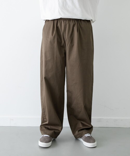 URBAN RESEARCH Sonny Label(アーバンリサーチサニーレーベル)の「タイプライターイージーワイドパンツ(その他パンツ・メンズ・オフ/ブラック/カーキ・M/L)」の20枚目の写真