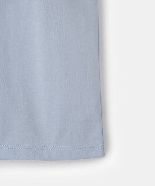 ROPE' PICNIC(ロペピクニック)の「【KIDS/キッズ】肩あきフリルハーフスリーブトップス(Tシャツ/カットソー・キッズ・ブラック/オフホワイト/サックス・L/M/S)」の17枚目の写真