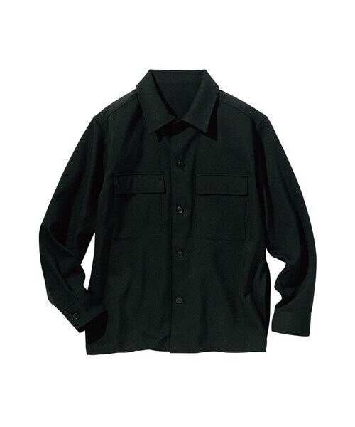 nissen（ニッセン）の「CPOシャツジャケット（ジャケット/アウター・メンズ・ブラウン/黒/ベージュ・M/L/LL/3L/4L/5L/6L/8L/10L）」の10枚目の写真
