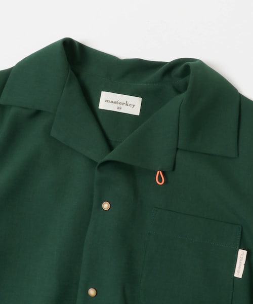 THE GOODLAND MARKET（ザグッドランドマーケット）の「master key　FLOW-SH（シャツ/ブラウス・メンズ・BLK/GRN/WHT・Free）」の16枚目の写真