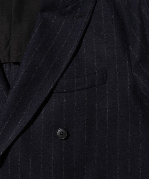 ADAM ET ROPE'（アダムエロペ）の「【HEUGN/ユーゲン】Adam Wide Stripe 6B（テーラードジャケット・メンズ・ネイビー・1/2/3/4）」の14枚目の写真
