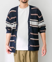 URBAN RESEARCH Sonny Label | マルチボーダーニットカーディガン(カーディガン/ボレロ)