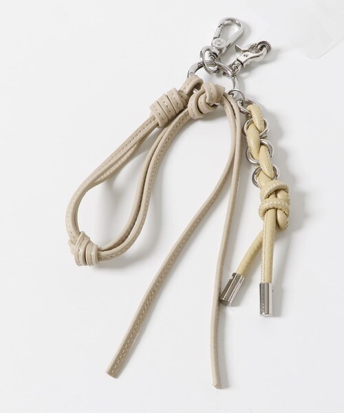 RODE SKO（ロデスコ）の「『別注』BEAURE×RODESKO　レザーチャーム（キーホルダー・レディース・BEIGE/CAMEL/BLACK・one）」の10枚目の写真