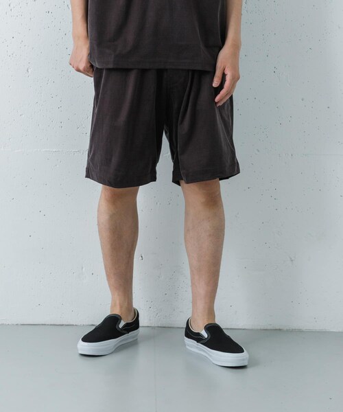 URBAN RESEARCH（アーバンリサーチ）の「『洗濯可』WASHABLE CUPRO SHORTS（その他パンツ・メンズ・BLACK/BROWN/KHAKI・M/L）」の17枚目の写真