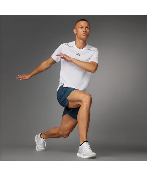 adidas（アディダス）の「HEAT. RDY HIIT エレベーテッド トレーニング 半袖Tシャツ（トップス・メンズ・グレー/ブラック/アークティックナイト/ホワイト・S/M/2XL/3XL/XL/L/XS/2XS）」の11枚目の写真