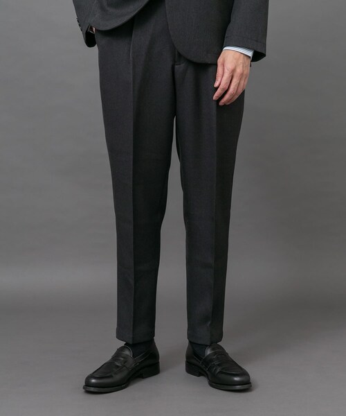 URBAN RESEARCH DOORS(アーバンリサーチドアーズ)の「LIFE STYLE TAILOR ブラッシュドツイルストレッチパンツ(スラックス・メンズ・BLACK/BRN KHAKI/GRAY・S/M/L/XL)」の19枚目の写真