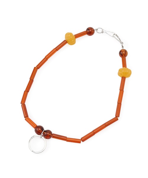 ADAM ET ROPE'（アダムエロペ）の「【La Maison de Lyllis（メゾンドリリス）】HATKEEPER（ネックレス・レディース・ホワイト系/ブラウン系/キャメル・F）」の22枚目の写真