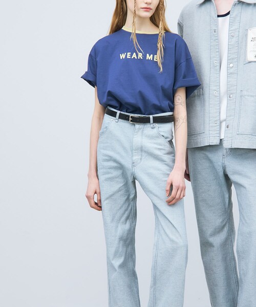 THE GOODLAND MARKET（ザグッドランドマーケット）の「ザ グッドランド マーケット　RINGER TEE（Tシャツ/カットソー・メンズ・WH×GR/YE×BR/BL×GR・1/2）」の8枚目の写真