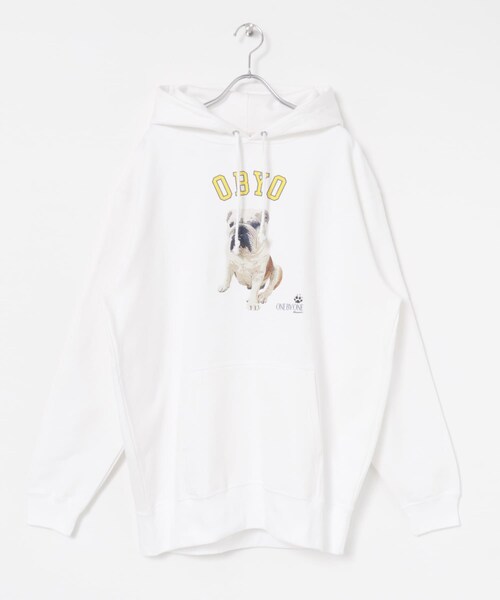 THE GOODLAND MARKET（ザグッドランドマーケット）の「77circa　o by o-college HOODY（パーカー・レディース・gray4/white2/white4/gray2・M/XL）」の13枚目の写真