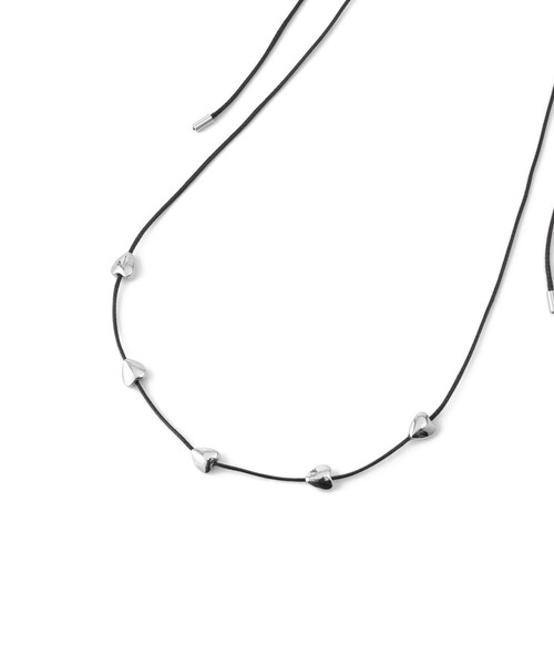 VIS(ビス)の「ハートコードステーションネックレス(ネックレス・レディース・シルバー・F)」の8枚目の写真