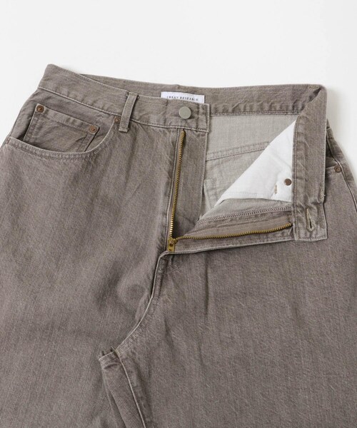 URBAN RESEARCH(アーバンリサーチ)の「11.8oz COL/DENIM WIDE PANTS(デニムパンツ・メンズ・MOCHA/BLEACH・M/L)」の14枚目の写真