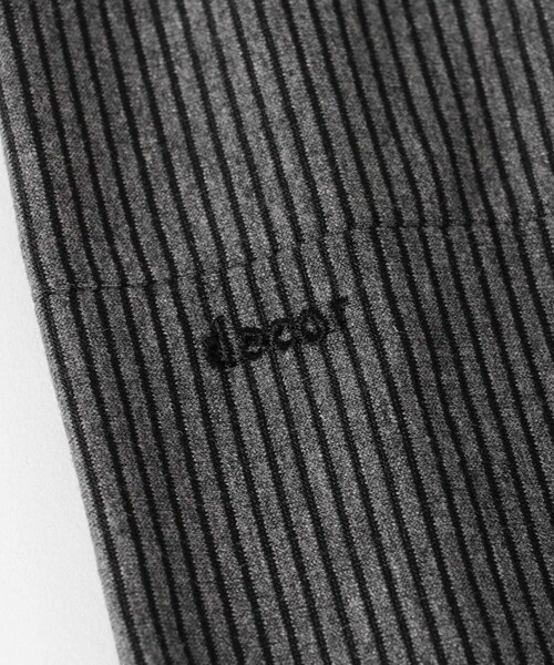 URBAN RESEARCH（アーバンリサーチ）の「decor『デコール』　Border Wide Hairband（ヘアバンド・レディース・CHARCOAL/BROWN・-）」の9枚目の写真