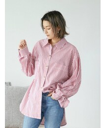 Ungrid | ストライプルーズシャツ(シャツ/ブラウス)