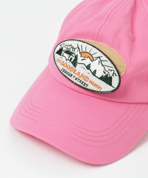 THE GOODLAND MARKET(ザグッドランドマーケット)の「ザ グッドランド マーケット THE GOODLAND CAP2(キャップ・メンズ・ivory/black/blue/pink・one)」の20枚目の写真