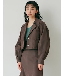 CIMARRON | 【CIMARRON】テーラーデニムショートジャケット(デニムジャケット)