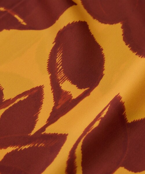 ROPE'(ロペ)の「DEVEAUXジオメトリックフラワーイージーワイドパンツ(その他パンツ・レディース・ブラック/オレンジ・36/38)」の19枚目の写真