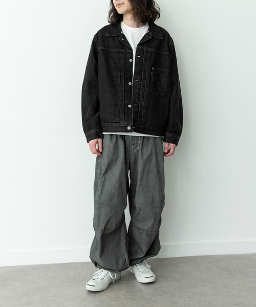 URBAN RESEARCH Sonny Label（アーバンリサーチサニーレーベル）の「LEVI’S　TYPE1 TRUCKER（デニムジャケット・メンズ・SELVEDGE/BIG STEP・M/L）」の22枚目の写真