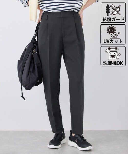 ROPE' PICNIC(ロペピクニック)の「【WEB限定カラー】360°ウルトラストレッチ テーパードパンツ/花粉ガード・セットアップ対応(その他パンツ・レディース・ブラック/グレー系/キャメル系/ライトグリーン/ネイビー/ピンク・34/36/38/40/42)」の16枚目の写真