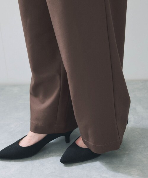 VIS（ビス）の「ポケットディテールジャンプスーツ（つなぎ/オールインワン・レディース・ブラック/ダークブラウン・F）」の20枚目の写真