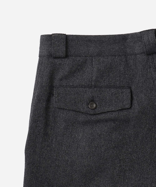 Saturdays NYC(サタデーズ ニューヨークシティ )の「George Wool Wide Two Tuck Pant(その他パンツ・レディース・ブラック・L/M/S/XL/XS)」の9枚目の写真