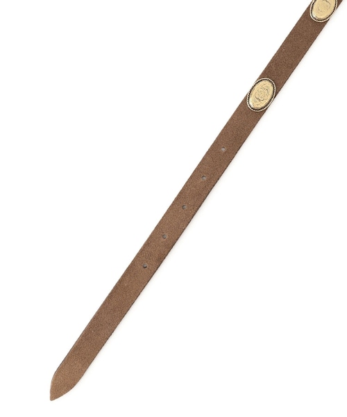 ADAM ET ROPE'(アダムエロペ)の「【PUNTOVITA(プントヴィータ)】コンチョ細ベルト(ベルト・レディース・キナリ/ブラウン・F)」の22枚目の写真
