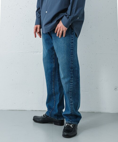 URBAN RESEARCH（アーバンリサーチ）の「『別注』CIOTA×URBAN RESEARCH　STRAIGHT 5 POCKET PANTS（デニムパンツ・メンズ・MDBD・30/32/34）」の6枚目の写真
