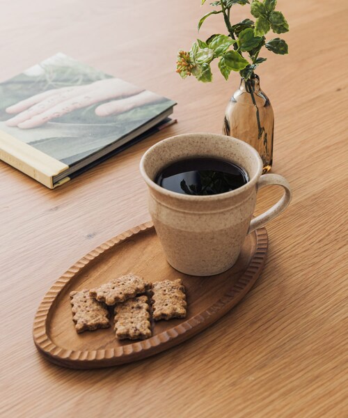 URBAN RESEARCH DOORS（アーバンリサーチドアーズ）の「石松信彦　oats mug（食器・メンズ・lt brown/natural・-）」の6枚目の写真