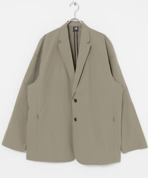 URBAN RESEARCH(アーバンリサーチ)の「NEW BALANCE MET24 Oversize Single Jacket(テーラードジャケット・メンズ・BLK/DOK・M/L/XL)」の2枚目の写真
