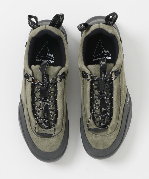EKAL（エカル）の「and wander　ROA cingino（スニーカー・メンズ・Off White/Khaki・41/42/43）」の13枚目の写真