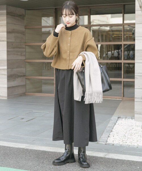 ITEMS URBANRESEARCH（アイテムズ アーバンリサーチ）の「マルチWAYセットワンピース（ワンピース・レディース・MUS/GRY/CHA・Free）」の17枚目の写真