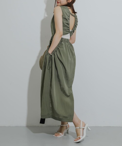 SENSE OF PLACE by URBAN RESEARCH（センスオブプレイスバイアーバンリサーチ）の「ワイドスクエアストラップサンダル（サンダル・レディース・WHITE/BLACK/L.BLUE/PINK・S/M/L）」の11枚目の写真