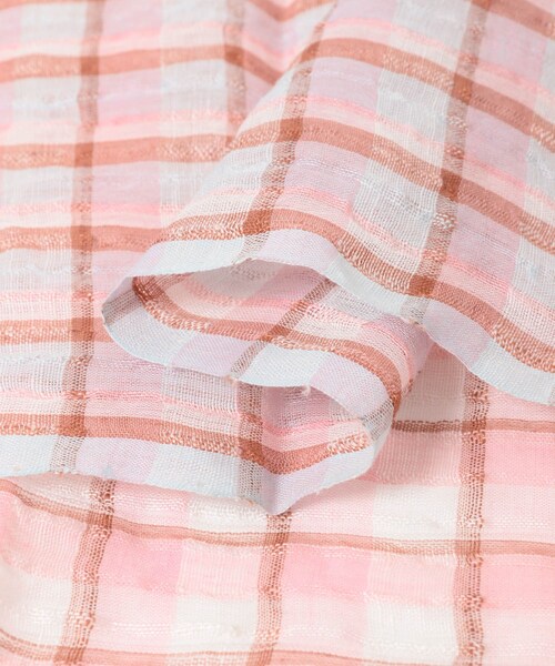 かぐれ（カグレ）の「Khadi&co　LINEN COTTON STOLE（ストール/ショール・レディース・GRYCK/PKCK・Free）」の11枚目の写真