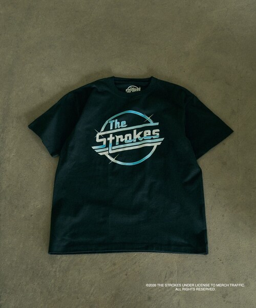 bonjour records(ボンジュールレコーズ)の「The Strokes for bonjour records Official S/S Tee ザ・ストロークス オフィシャル Tシャツ(Tシャツ/カットソー・レディース・ブラック/ブラック系・L/M/XL)」の12枚目の写真