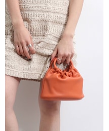 Ungrid | ギャザーハンドミニバッグ(ハンドバッグ)