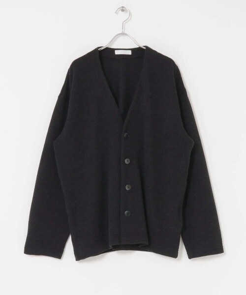 SENSE OF PLACE by URBAN RESEARCH（センスオブプレイスバイアーバンリサーチ）の「ウールタッチジャージカーディガン（カーディガン/ボレロ・メンズ・BLACK/GRAY/MINT・M/L）」の11枚目の写真