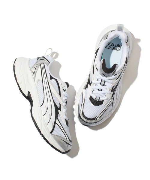 VIS（ビス）の「【PUMA】モーフィックBASE【J'aDoRe JUN ONLINE限定】（スニーカー・レディース・ブラック/グレー系・23.5/24.0/24.5）」の18枚目の写真