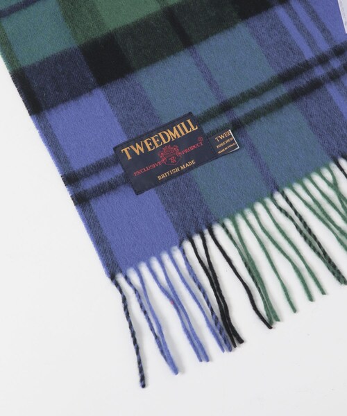 URBAN RESEARCH DOORS(アーバンリサーチドアーズ)の「『一部別注カラー』TWEED MILL Lambswool Stole(マフラー・レディース・Scone CHK/BLU/GRN/CHOCOLATE/McKeller/別注C/GRY/別注T/CHK・Free)」の21枚目の写真