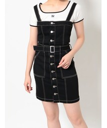 EVRIS | デニムジャンスカ(ジャンパースカート)