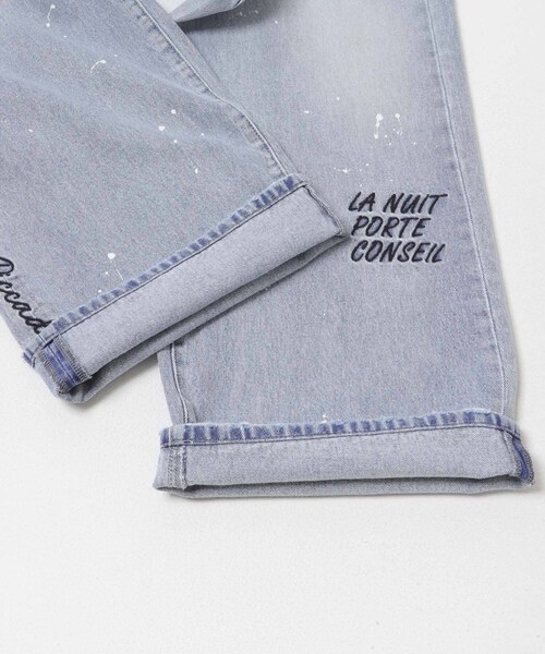 URBAN RESEARCH（アーバンリサーチ）の「『別注』PICCADILLY×URBAN RESEARCH　刺繍デニムパンツ（デニムパンツ・レディース・LT GRAY/LT INDIGO・36/38/40）」の22枚目の写真