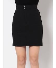 EMODA | ハイウエストダブルボタンスカート(スカート)