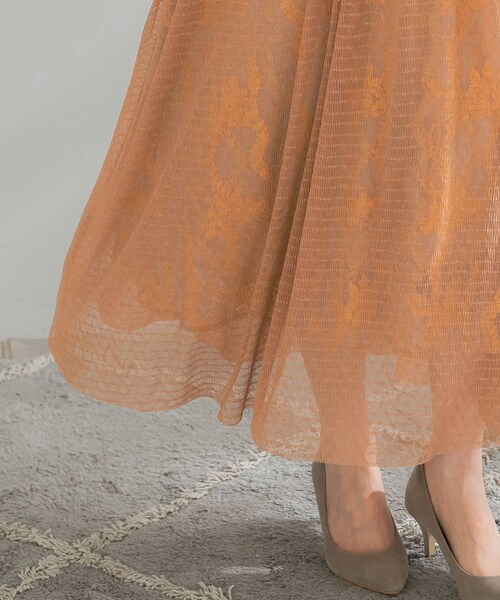 URBAN RESEARCH ROSSO（アーバンリサーチロッソ）の「オーバーレースドレス（ワンピース・レディース・yellow/sax・FREE）」の14枚目の写真