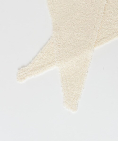 URBAN RESEARCH（アーバンリサーチ）の「ウールカシミヤサンカクストール（ストール/ショール・レディース・WHITE/RED/NAVY・-）」の10枚目の写真