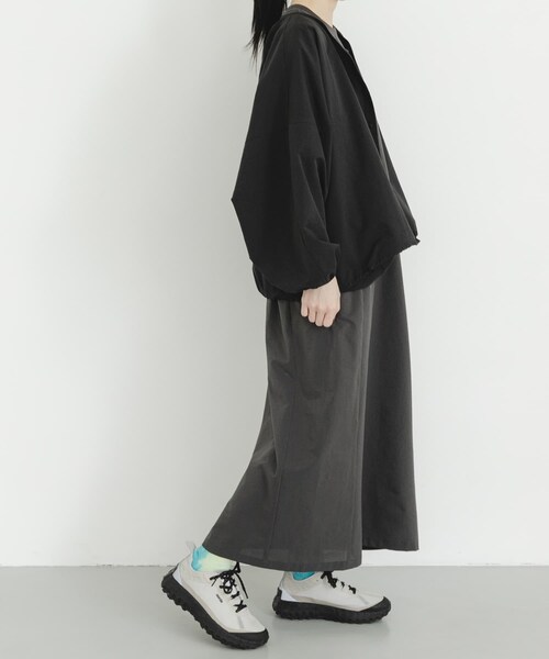 EKAL（エカル）の「DOT AIR CARDIGAN（カーディガン/ボレロ・レディース・ブラック/ブラウン/チャコール・One）」の11枚目の写真