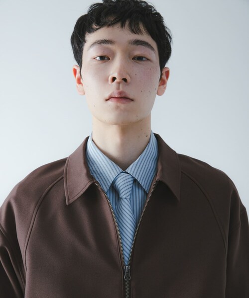 SENSE OF PLACE by URBAN RESEARCH(センスオブプレイスバイアーバンリサーチ)の「『撥水/防花粉』SKINProofジップブルゾン(ブルゾン・メンズ・BLACK/BROWN/BLUE GRAY・M/L)」の20枚目の写真